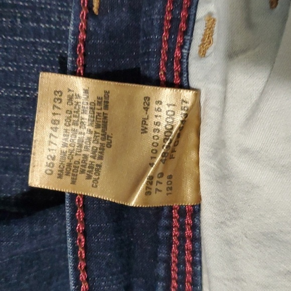 Levis jeans women's size 6 blue perfectly slimming 548 capri y2k - Picture 12 of 14